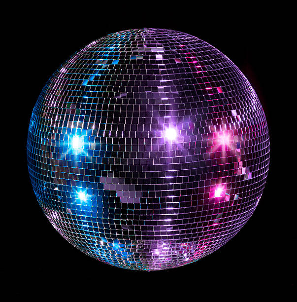 disco ball - diskokugel stock-fotos und bilder