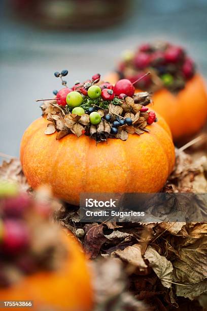 Pumpkin Decorations Stock Photo - Download Image Now - Autumn, Decoration, DIY