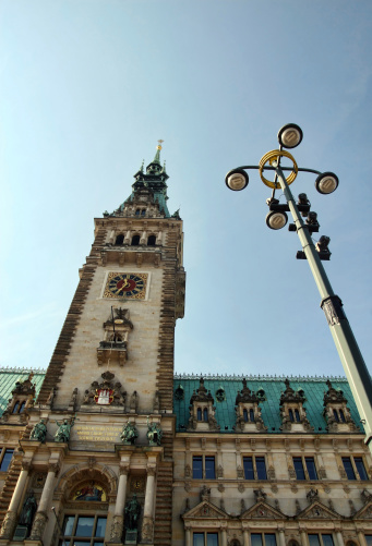 Town hall of Hamburg - The Rathaus