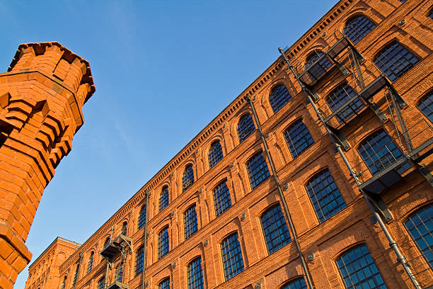 istock Renovated red-brick factory 175544886