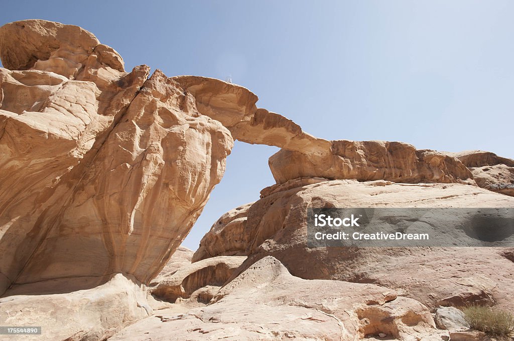 Ponte de Pedra para Wadi Rum, Jordânia - Royalty-free Ao Ar Livre Foto de stock