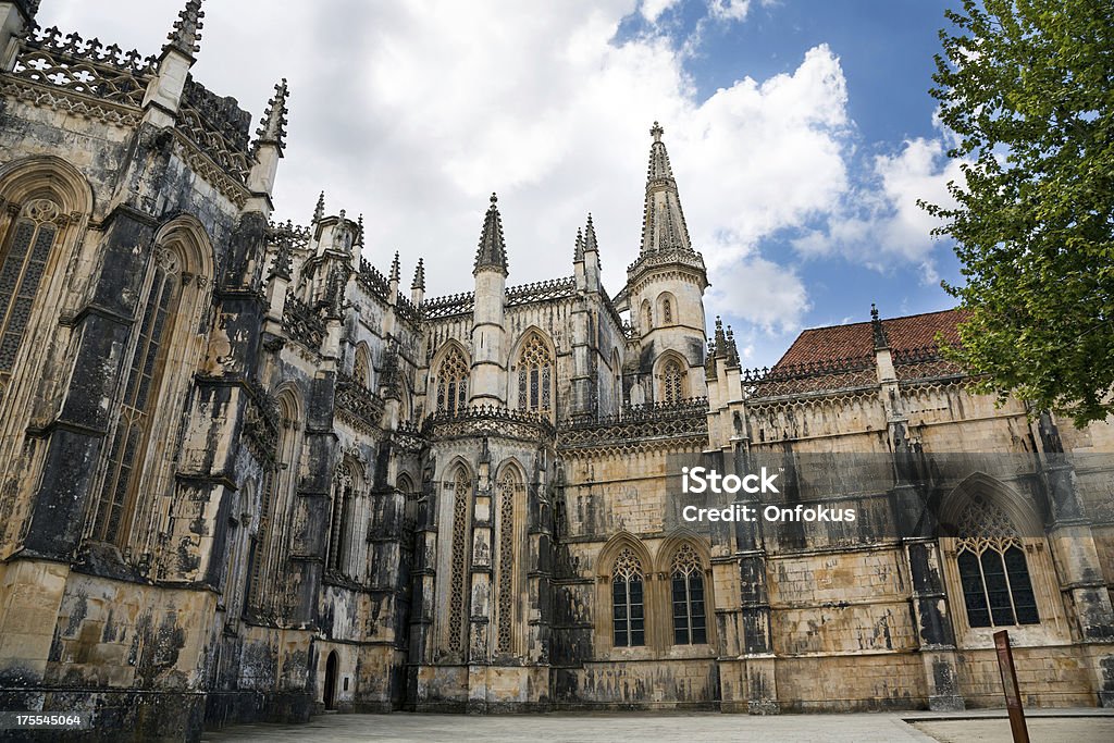 Klasztor w Batalha światowego dziedzictwa UNESCO, Leiria, Portugalia - Zbiór zdjęć royalty-free (Batalha)