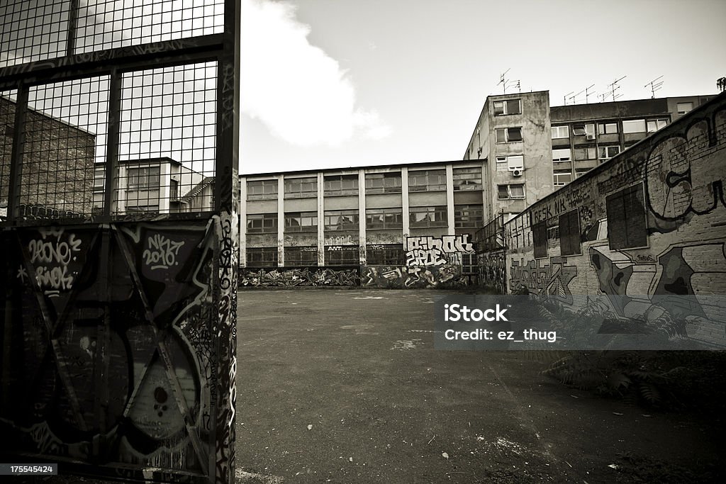 Schulhof - Lizenzfrei Slum Stock-Foto