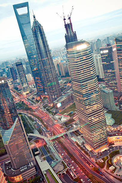 istock Shanghai skyscrapers in Pudong Financial District 175545863