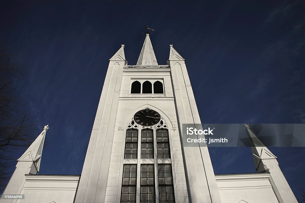 scary halloween church - Foto de stock de Aire libre libre de derechos