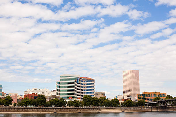 istock Downtown Portland Oregon and Sky 175546476