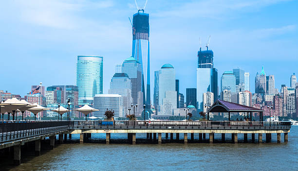 istock Lower Manhattan from the Hudson River Waterfront Walkway 175546706