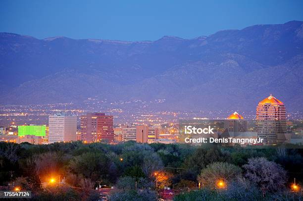 Albuquerque - Fotografie stock e altre immagini di Albuquerque - Albuquerque, Nuovo Messico, Orizzonte urbano