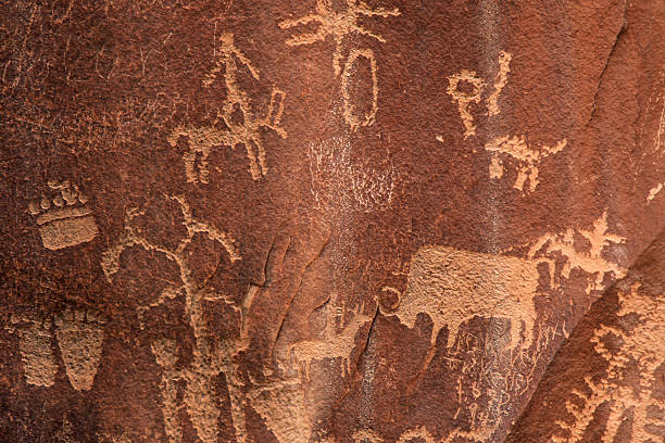 istock Tribal rock art 175547790