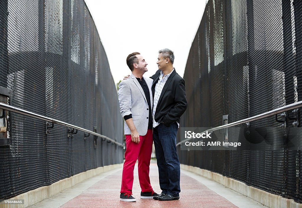 Finalmente insieme - Foto stock royalty-free di Coppia gay