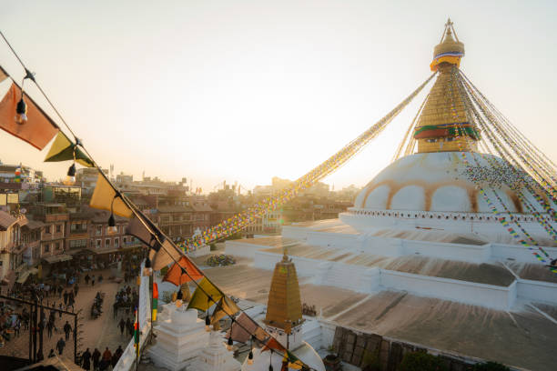 istock Buddha stupa in Kathmandu, Nepal 1755490377