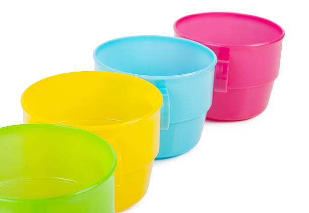 istock Colorful plastic cups in the outgoing term 175553907