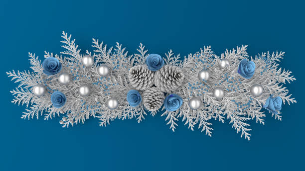 istock Christmas Wreath Decoration Props 1755554375