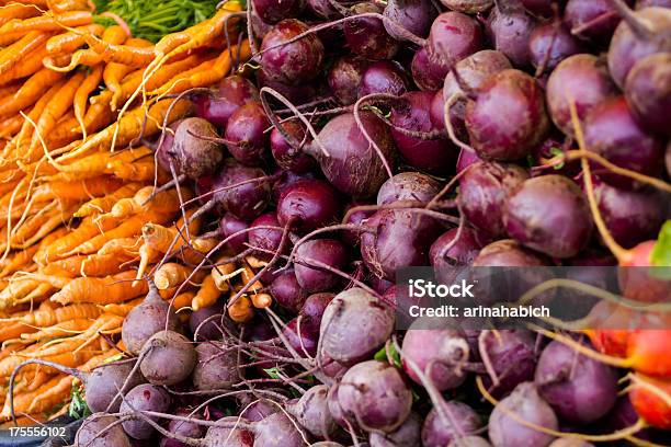 Fresh Produce Stock Photo - Download Image Now - Bazaar Market, Beet, Carrot