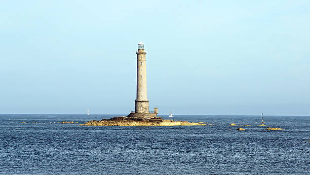 istock Goury Lighthouse in Normandy, France. 175557043