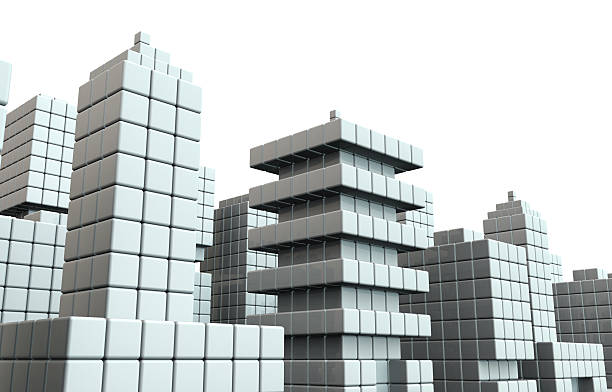 istock Abstract commercial building background 175557069