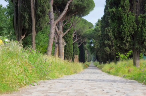 the old roman Via Appia Antica