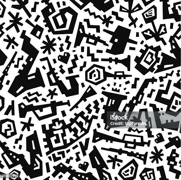 Abstract Jazz Note Pattern Jazz Seamless Pattern Stock Illustration - Download Image Now ...