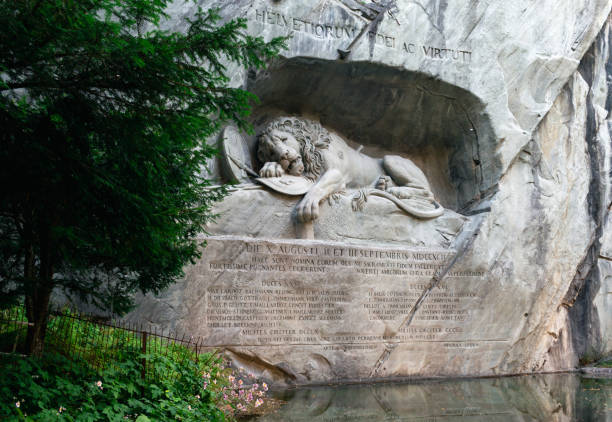 istock The Lion Monument in Lucerne, Switzerland 1755574872