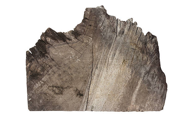istock vintage old wood board on white background with clipping path 175559526