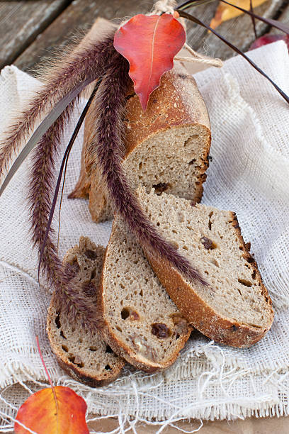 Pan recién horneados. - foto de stock