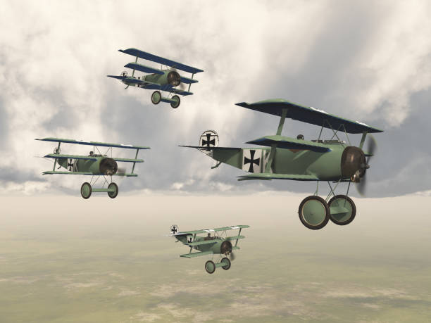 istock German fighter planes of World War I 1755610232