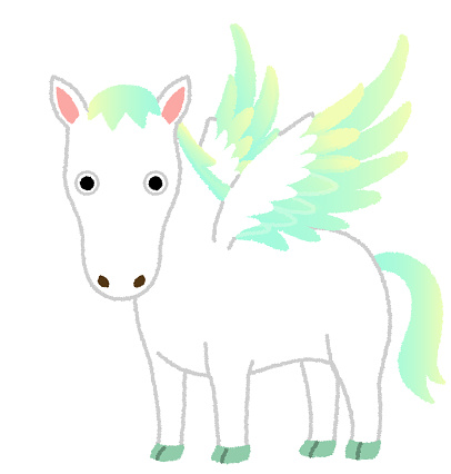 Pegasus is a legendary creature from Greek mythology.