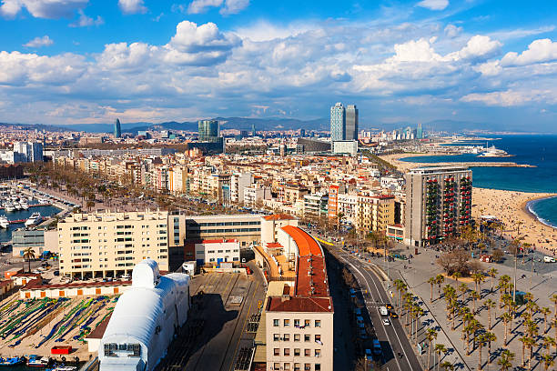 istock Barceloneta from high point. Barcelona 175563198