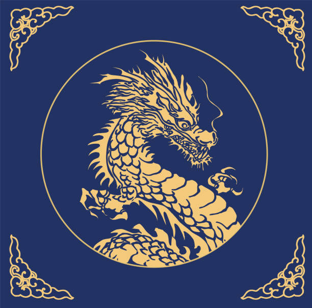 istock Traditional 3d chinese dragon illustration vector. 3d character dragon bright colors print for clothes, stationery. Banner chinese dragon 2024. New Year of the Dragon 2024. 1755651933