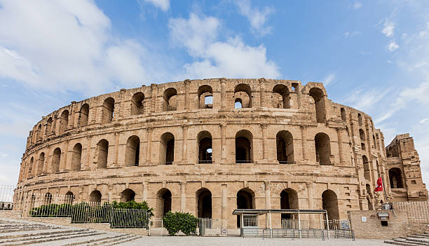 istock ancient colosseum in El Jem, Tunisia 175566616