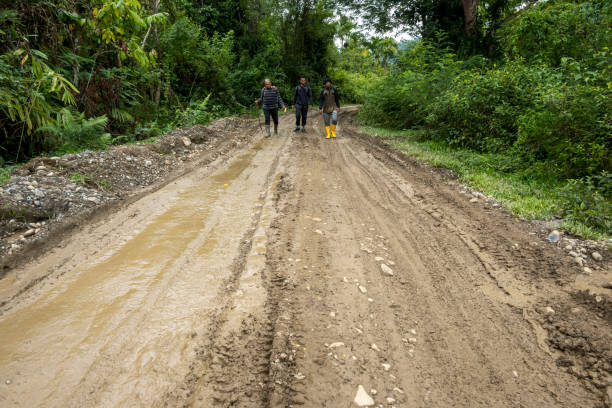 istock Three Men Walking - Stock Photo 1755669707