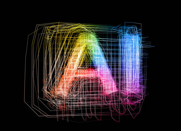 AI 아이콘 스톡 사진