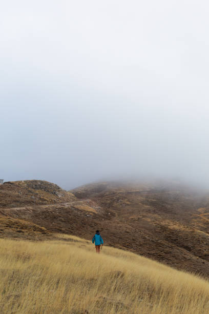 istock Trekking On The Slopes Of Mount 1755723151