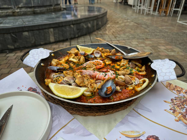 istock Paella as a specialty in Spain 1755747898
