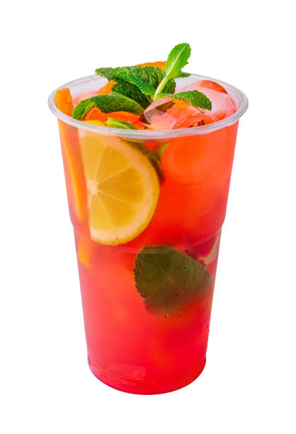 istock Strawberry Lemonade with Lemon Slices and Mint 1755755414