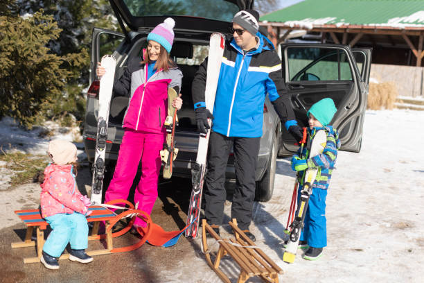 istock Family Ski Trip 1755755985