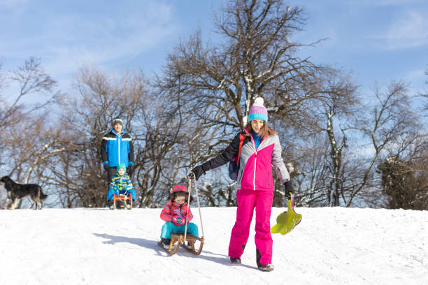 istock Family Ski Trip 1755760554