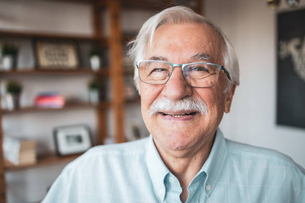 istock Happy senior man looking at the camera 1755786288