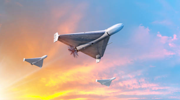 istock Military tactical drones kamikaze shahed-136 (geranium-2) UAV. 1755794669