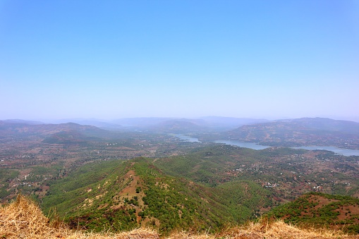 Hills surrounding Sinhagad Fort Exploring the Surroundings of Sinhagad Fort in Pune
