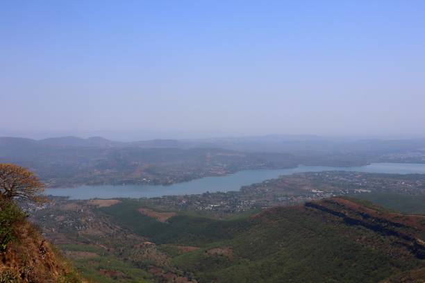istock A Glimpse of History: Sinhagad Fort Hills with Khadakwasla Dam Backdrop 1755808145