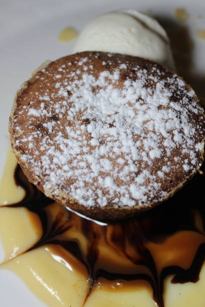istock Chocolate fandan with ice cream 1755815345