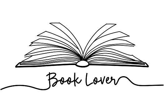 Book Lover Concept Vector Illustration.