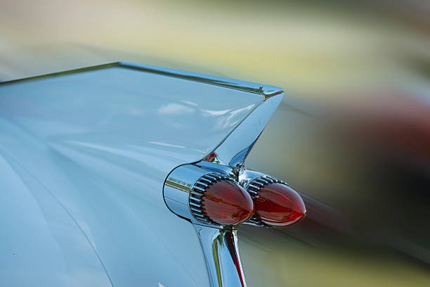 istock Vintage Car Tail Light Detail 175584072