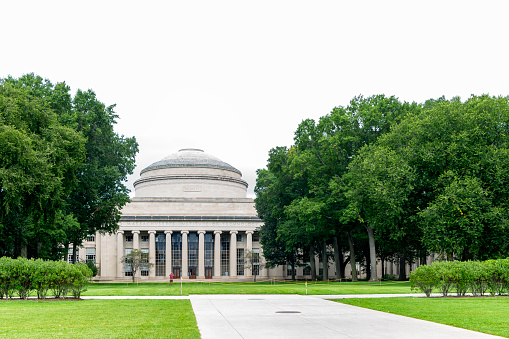 Massachusetts Institute of Technology 'The Great Dome' building in Boston, Massachusetts, USA