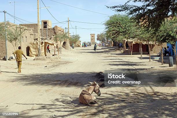 Timbuktu Street Foto de stock y más banco de imágenes de Tombuctú - Malí - Tombuctú - Malí, Animal, Burro - Animal