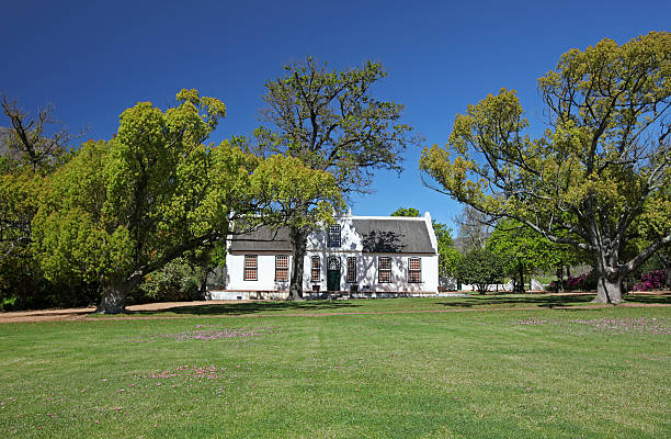 SOMERSET WEST, SOUTH AFRICA - APRIL 20, 2012: Vergelegen (meaning 'remotely situated') is a historic manor house and wine estate in Somerset West, in the Western Cape province of South Africa.