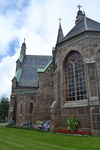 istock Church in Falkenberg, Sweden 175586219