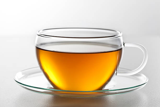 filiżanka herbaty - glass tea herbal tea cup zdjęcia i obrazy z banku zdjęć