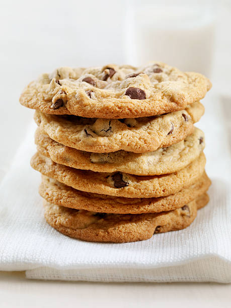istock Chocolate Chip Cookies and Milk 175587875